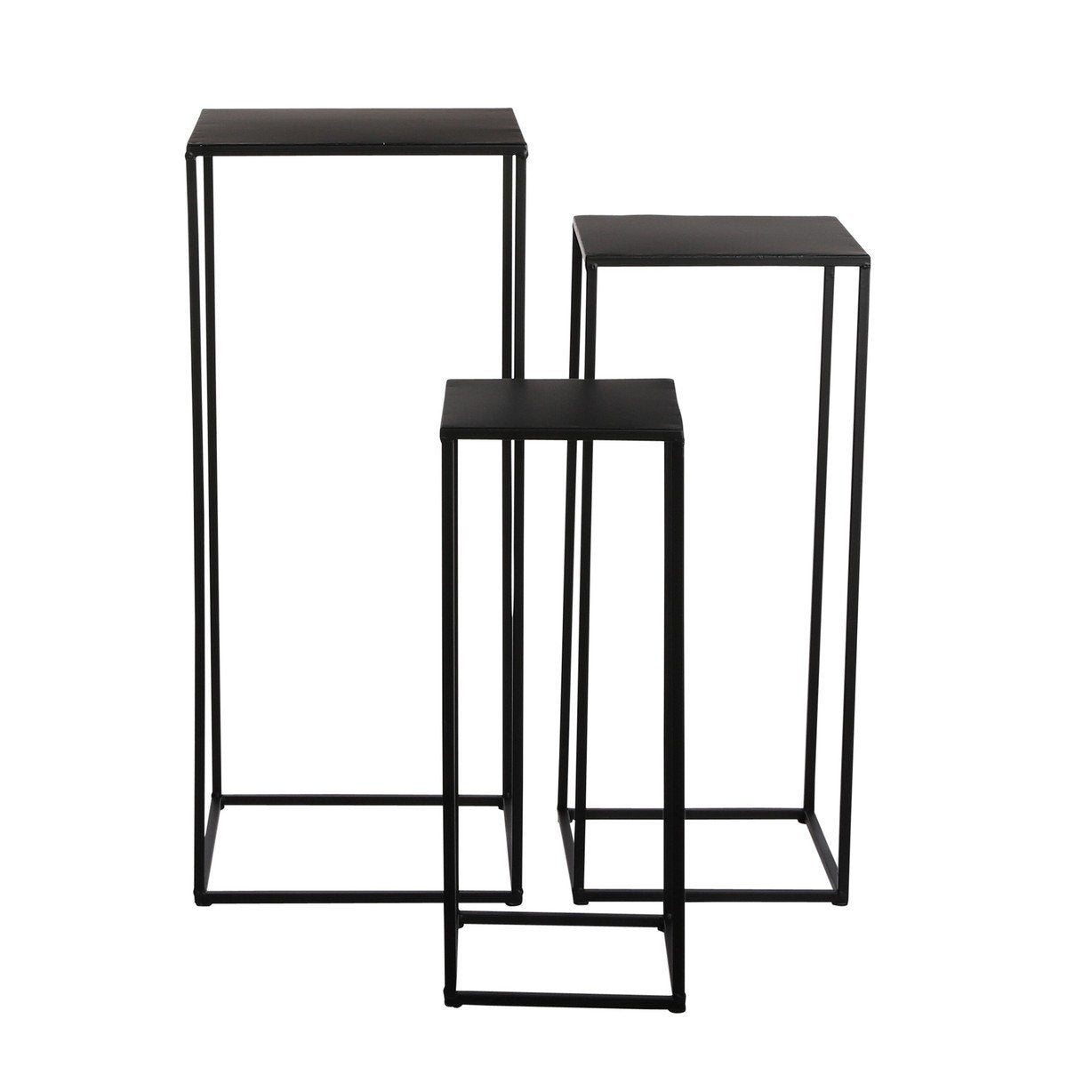 Bijzettafel Quinty Zwart