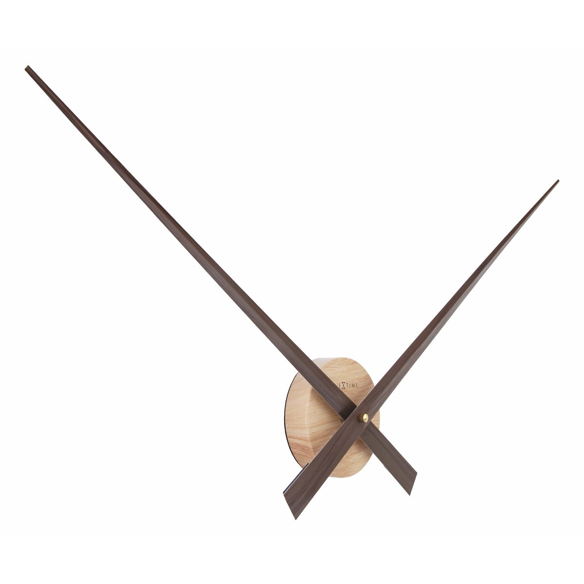 Grote Wandklok 85Cm-Aluminium-Nextime 'Hands'