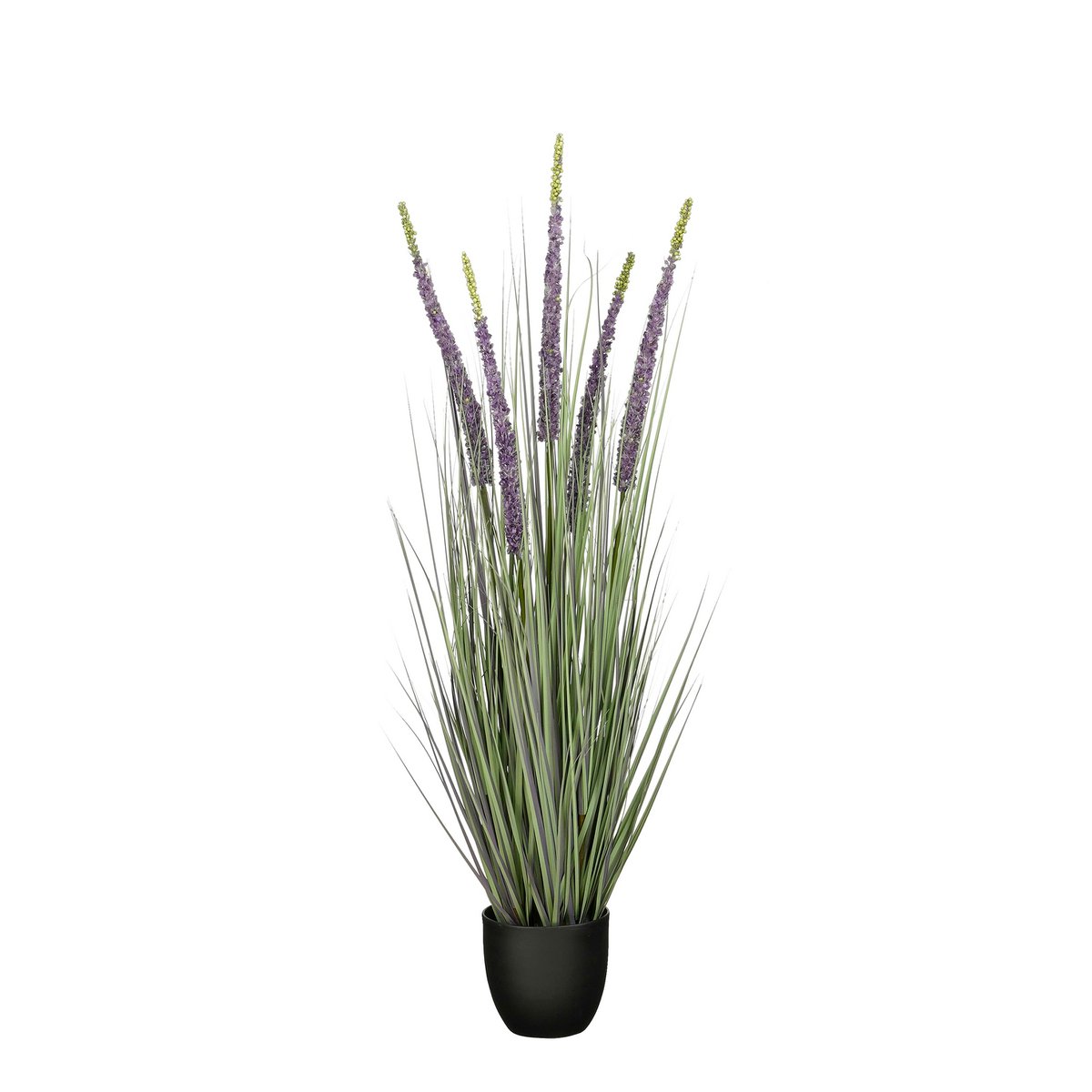 Kunstplant Siergras Paars
