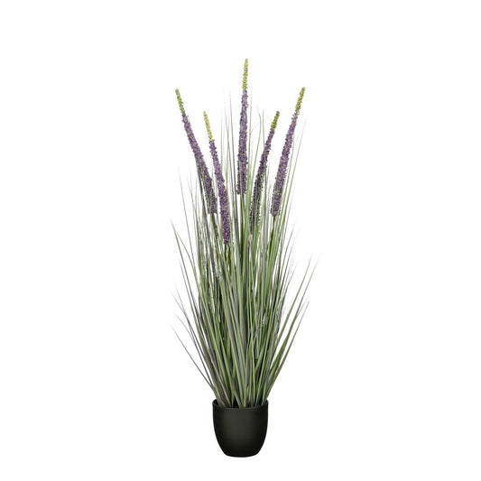 Kunstplant Siergras Paars
