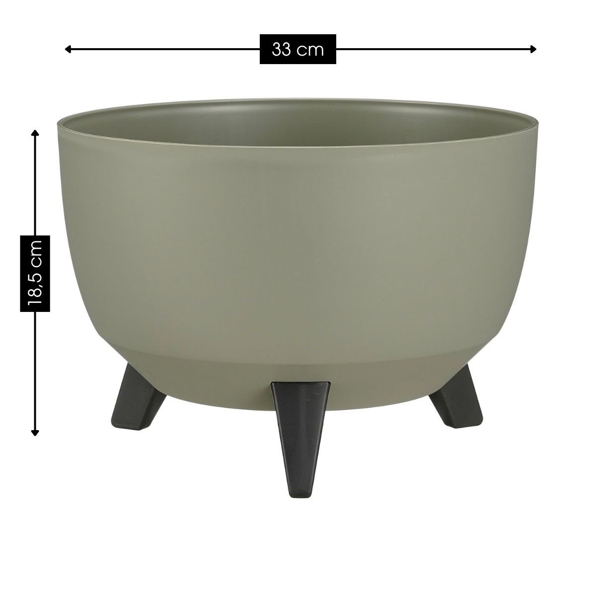 Plantenbak Doppio Lichtgroen