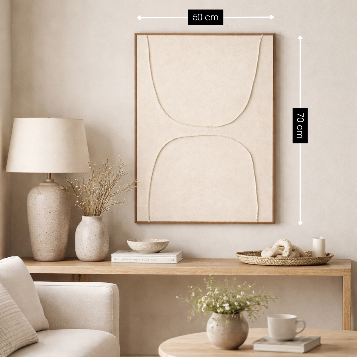Wandpaneel  Beige