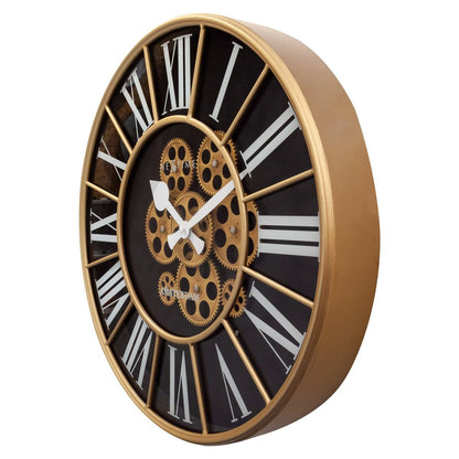 Moving Gear Clock - Grote Wandklok - 50Cm - "William"