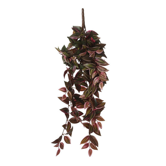 Kunstplant Tradescantia Donkerrood