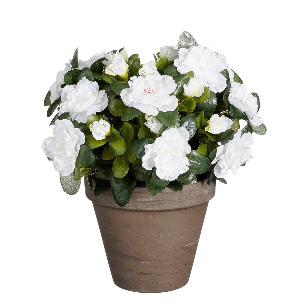 Kunstplant Azalea Wit