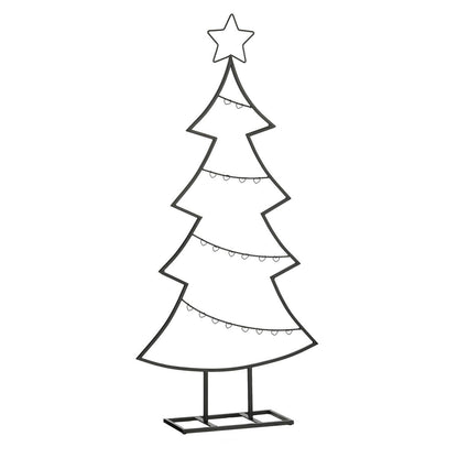 Decoratieve Kerstboom  Zwart