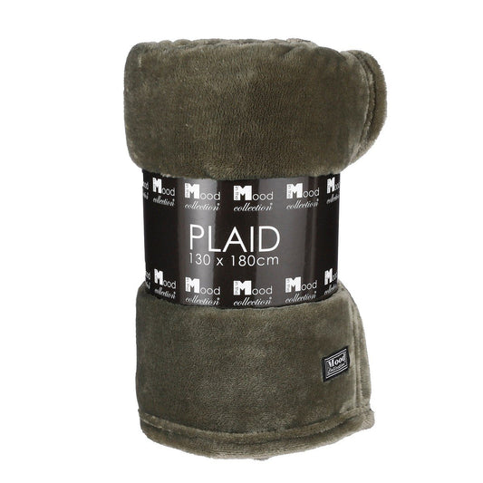 Plaid Mica Donkerbruin