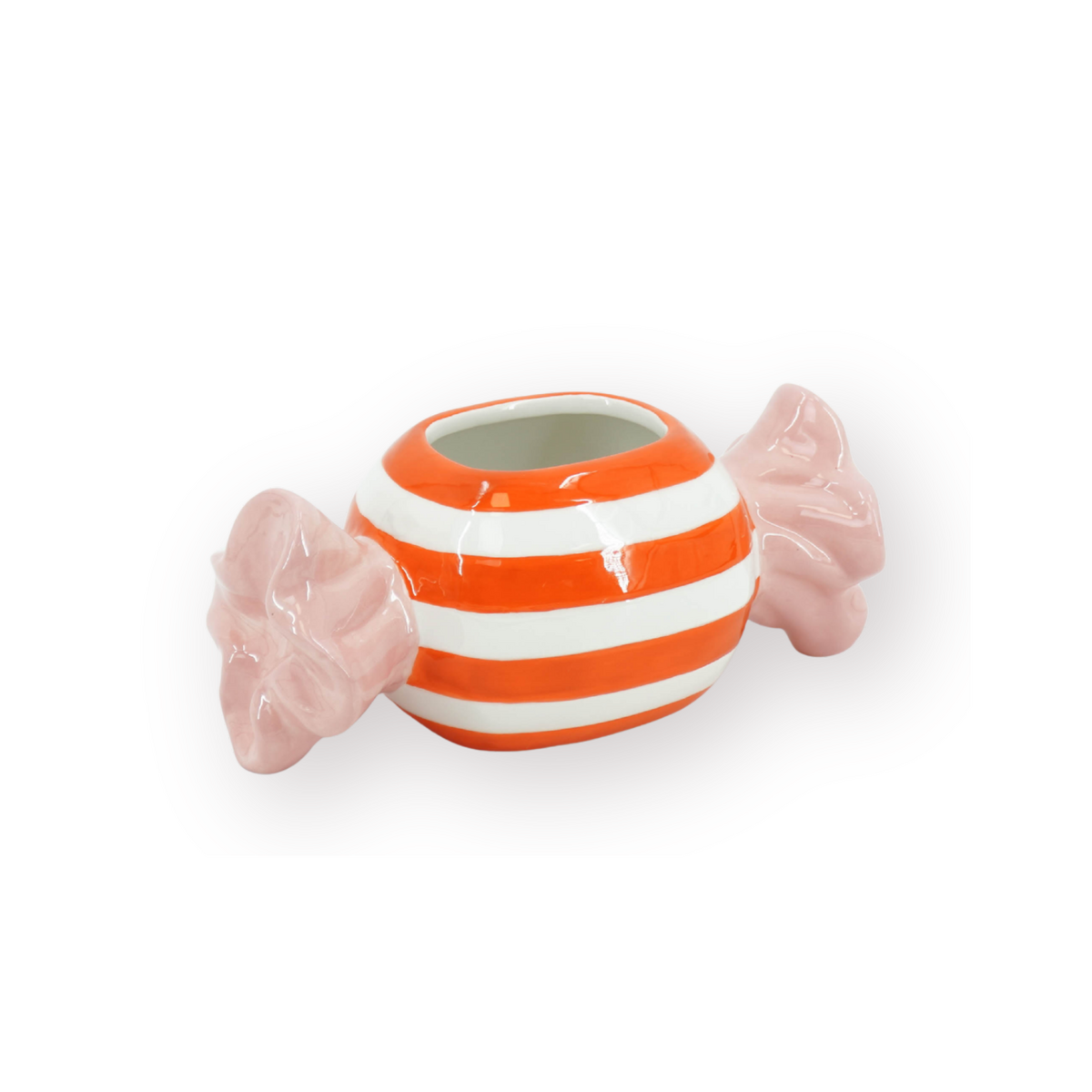 Pot - Bloempot - Toffee Candy - Oranje/Roze - 21X9,5X9,5 Cm