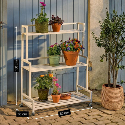 Plantenstandaard Greenrax Gebroken Wit