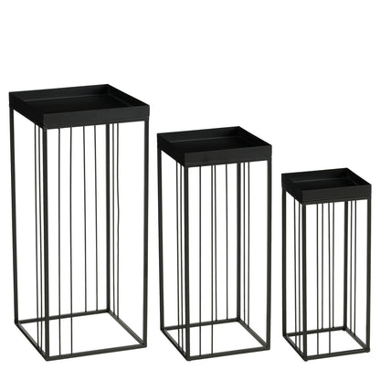 Bijzettafel Beth Zwart
