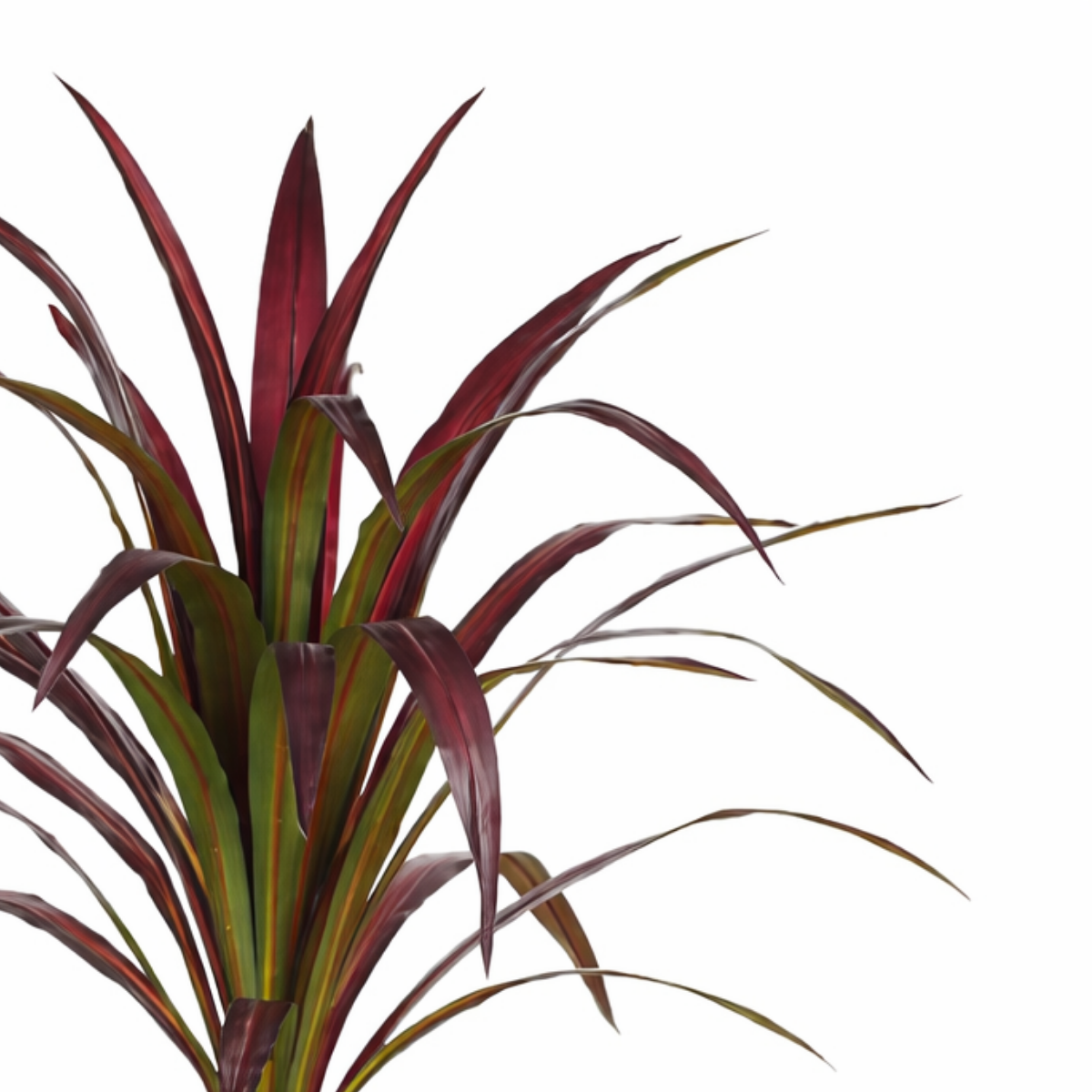 Kunstplant Bananenboom Rood