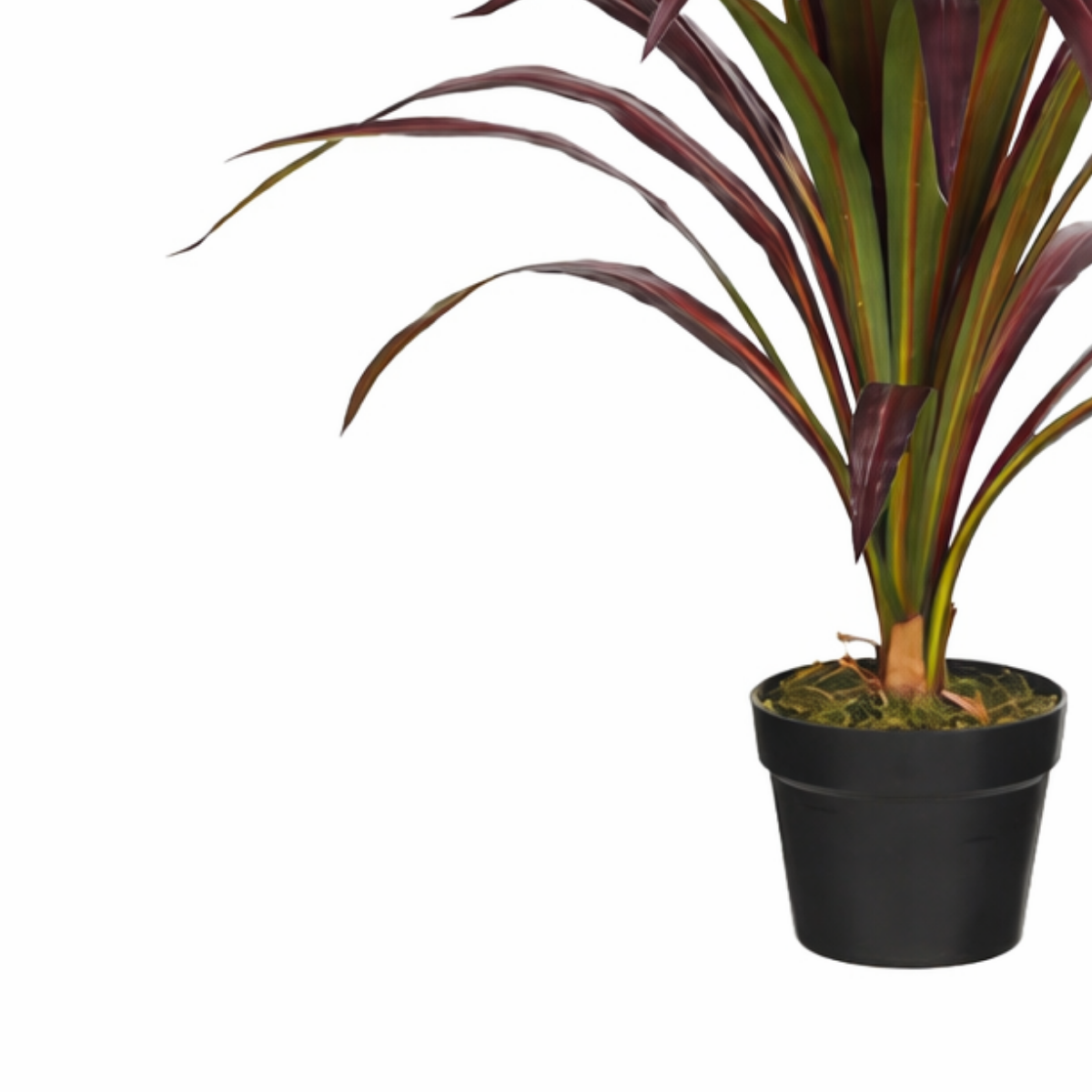 Kunstplant Bananenboom Rood