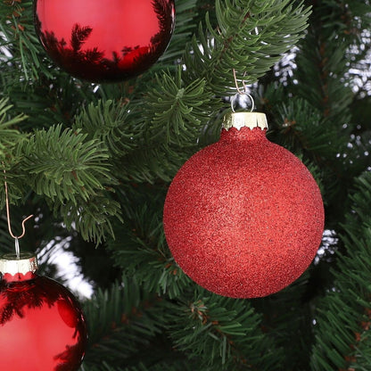 Kerstbal Glass Baubles Rood