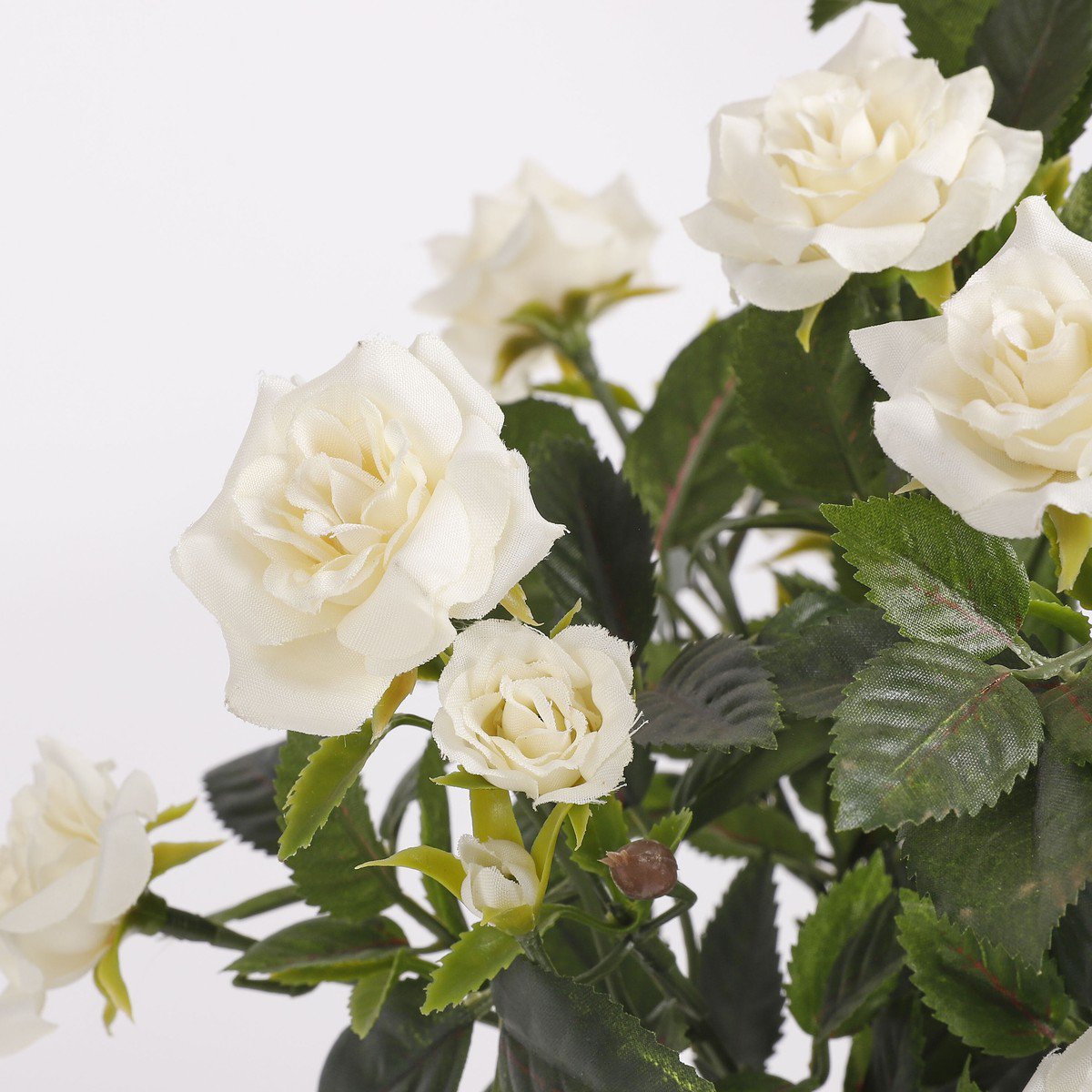 Kunstplant Rosebush Wit