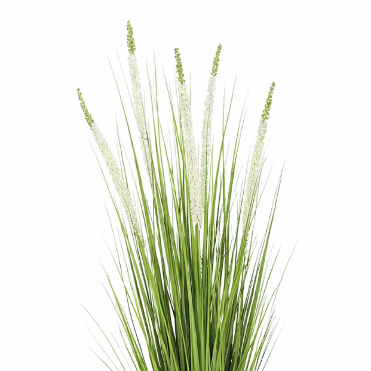 Kunstplant Ziergras Wit