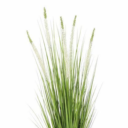 Kunstplant Ziergras Wit