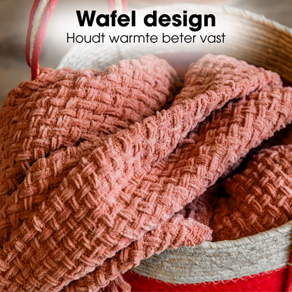 Plaid Cosenza Roze