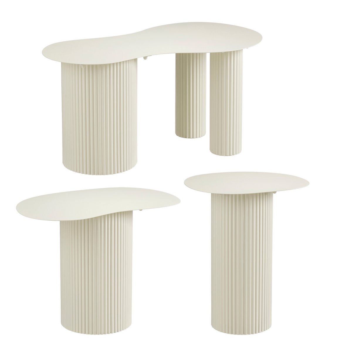 Bijzettafel Lux Gebroken Wit