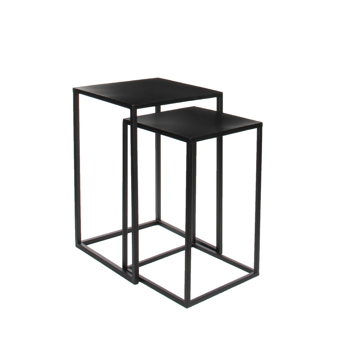 Bijzettafel Goa Zwart