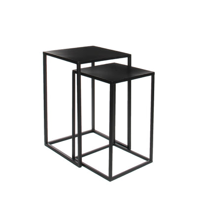 Bijzettafel Goa Zwart