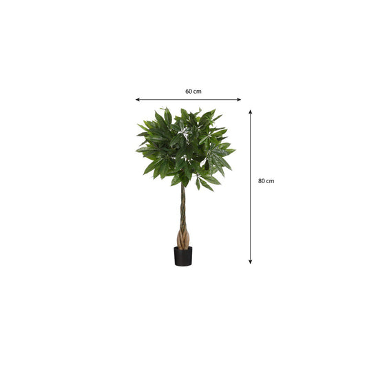 Kunstplant Pachira Groen