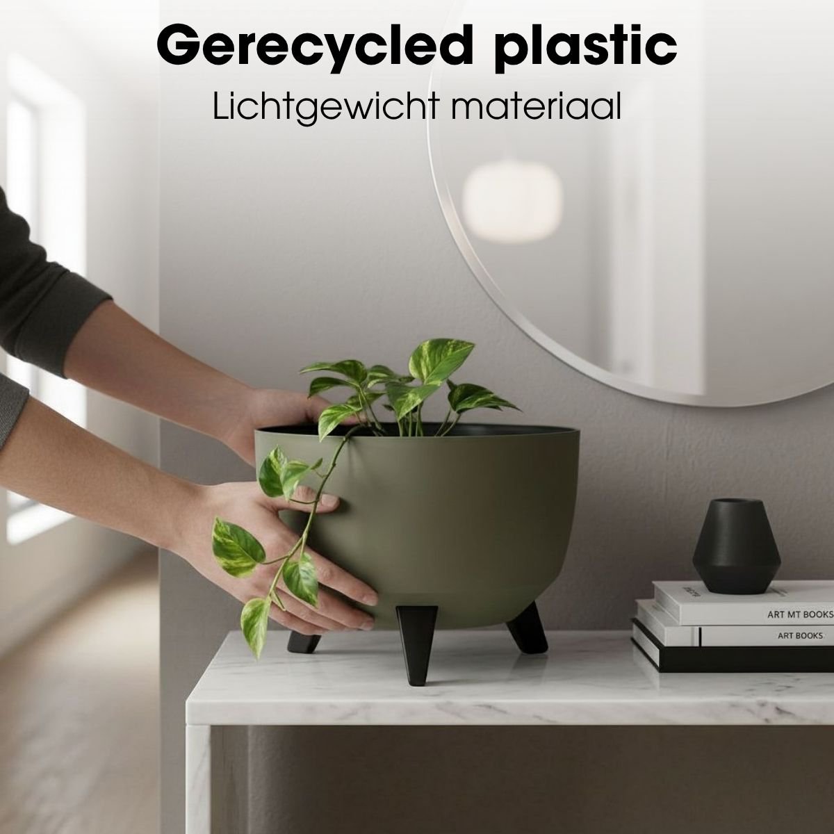 Plantenbak Doppio Lichtgroen