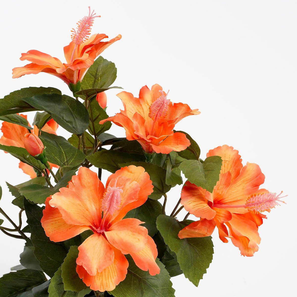 Kunstplant Hibiscus Oranje