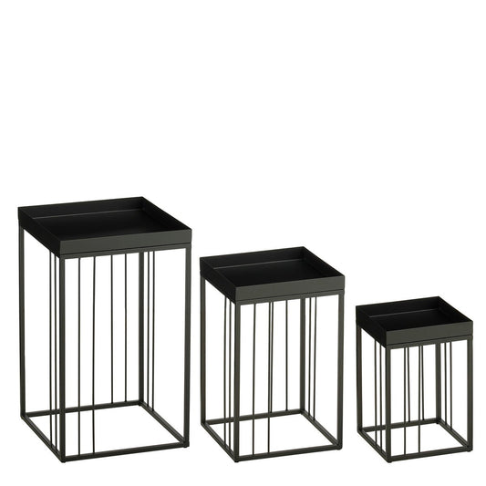Bijzettafel Beth Zwart