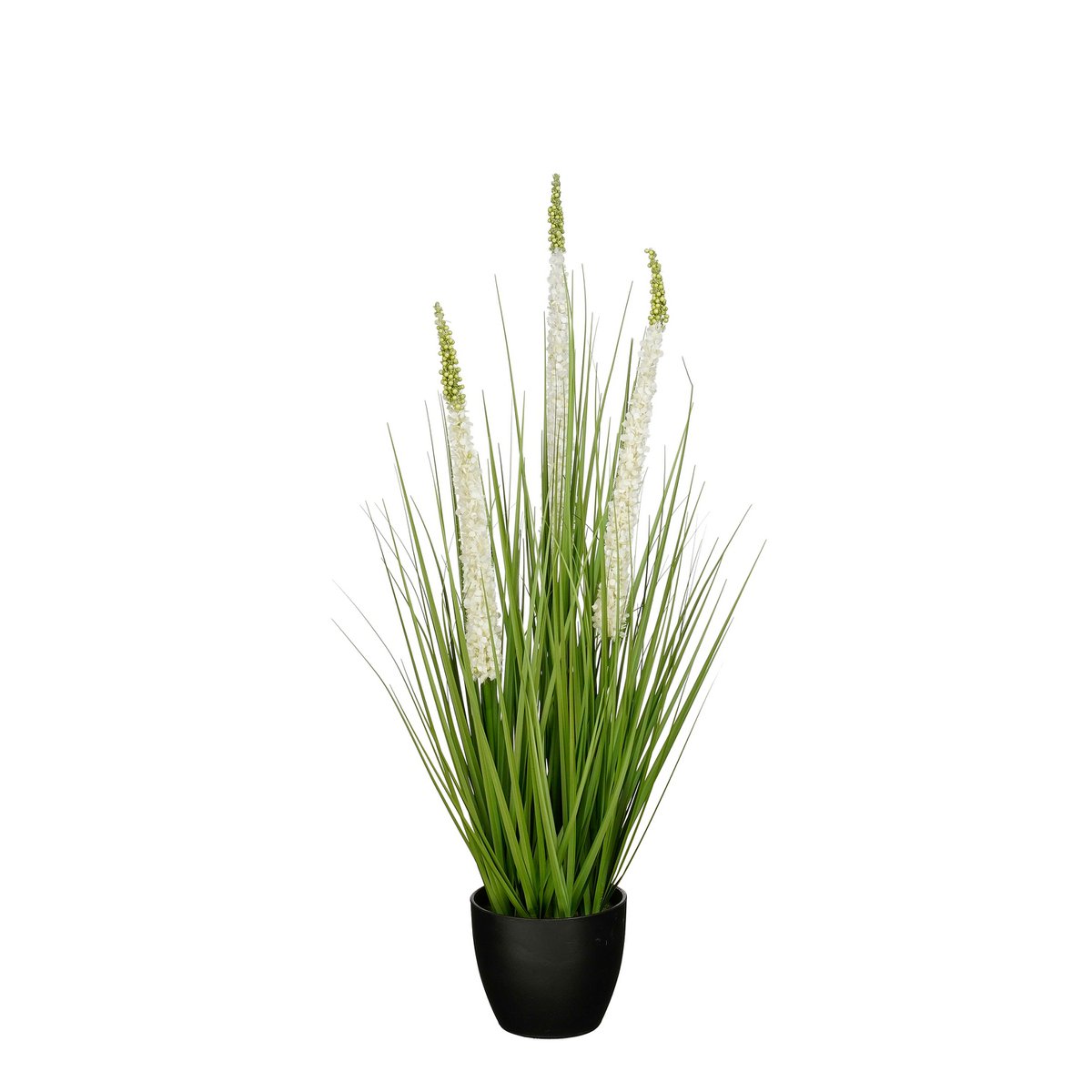 Kunstplant Siergras Wit