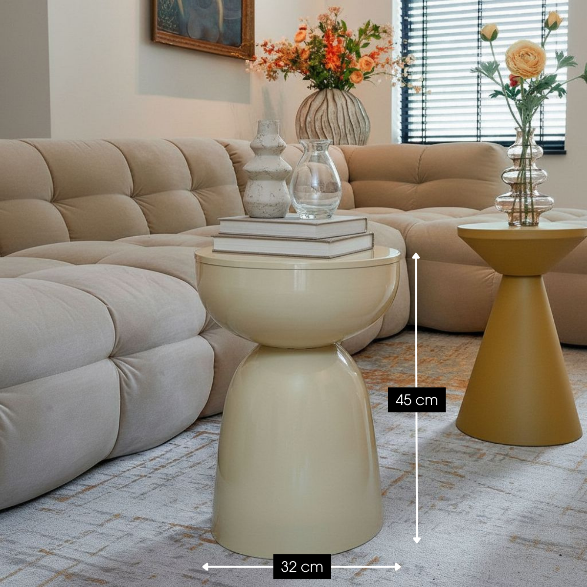Bijzettafel Elliott Beige