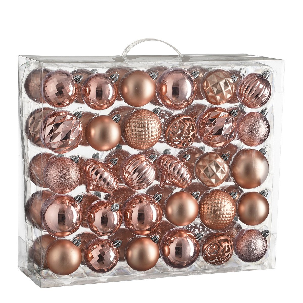 Kerstbal Unbreakable Baubles Roze
