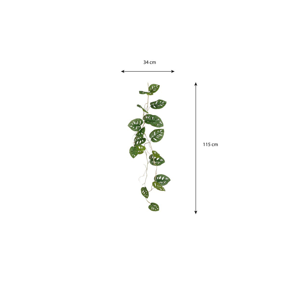 Kunstplant Monstera Groen