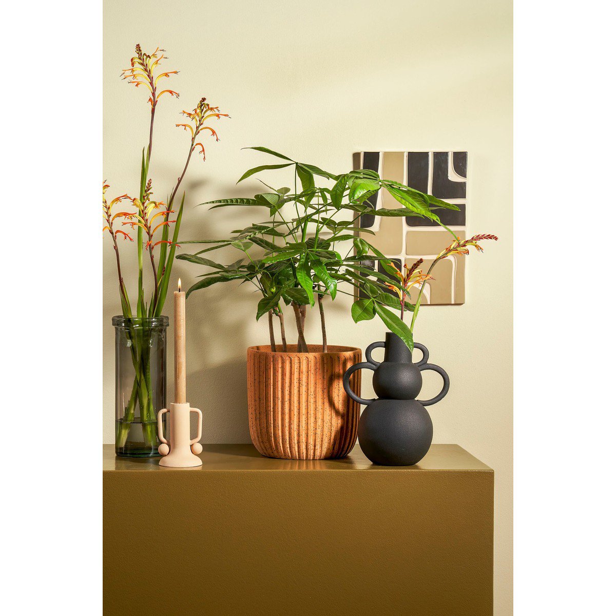 Kandelaar Ula Beige