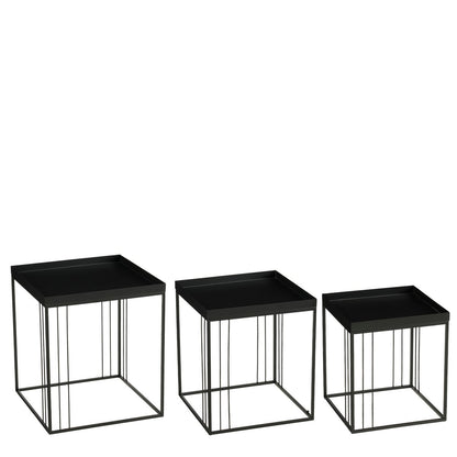 Bijzettafel Beth Zwart