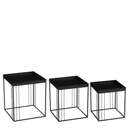 Bijzettafel Beth Zwart