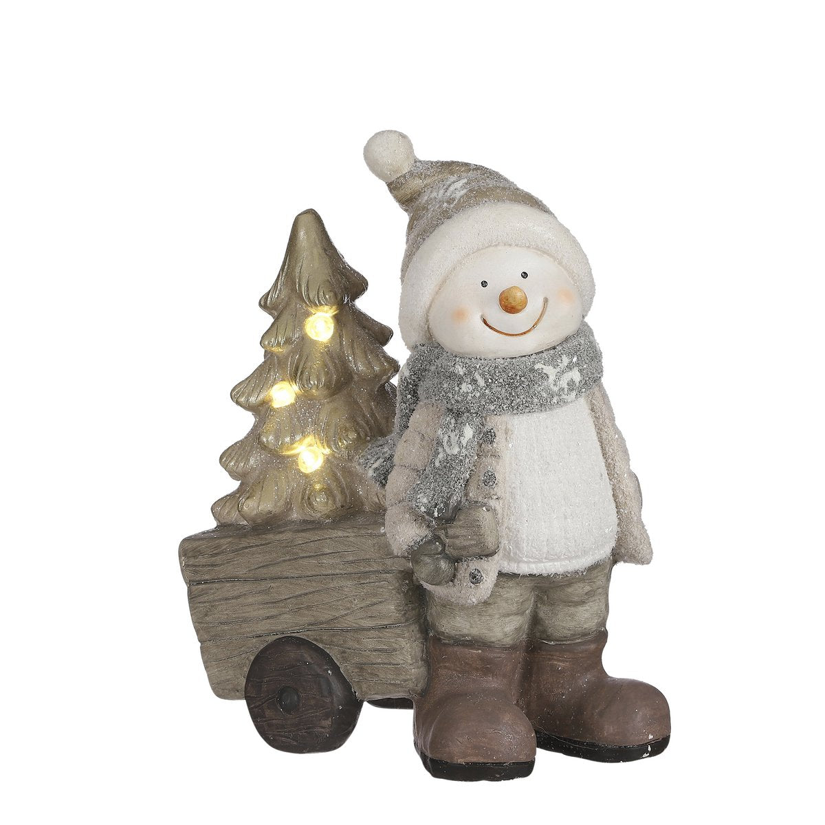 Kerstverlichting Figuur  Grijs