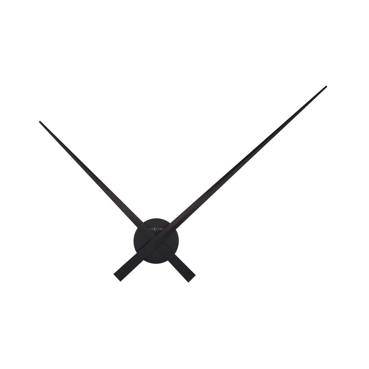 Grote Wandklok 85Cm-Aluminium-Nextime 'Hands'