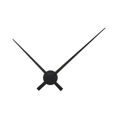 Grote Wandklok 85Cm-Aluminium-Nextime 'Hands'
