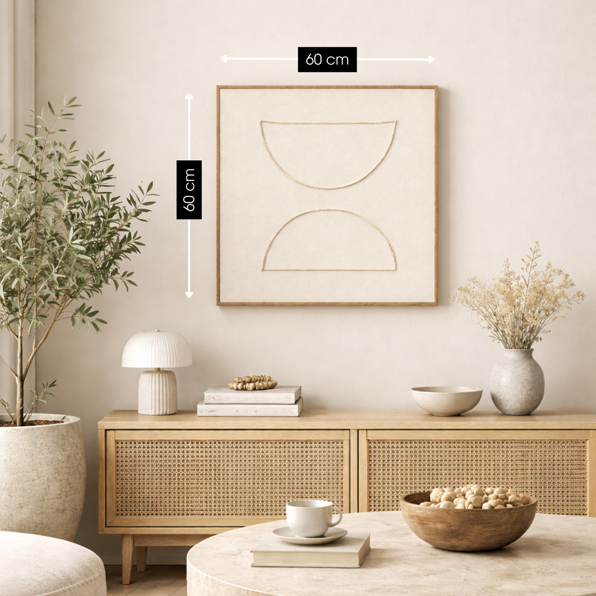 Wandpaneel  Beige