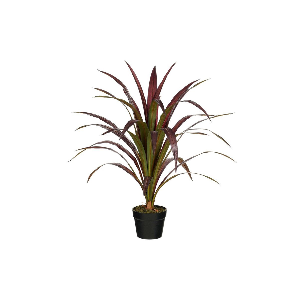 Kunstplant Bananenboom Rood