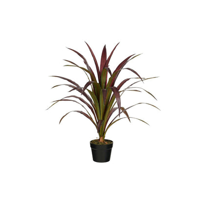 Kunstplant Bananenboom Rood