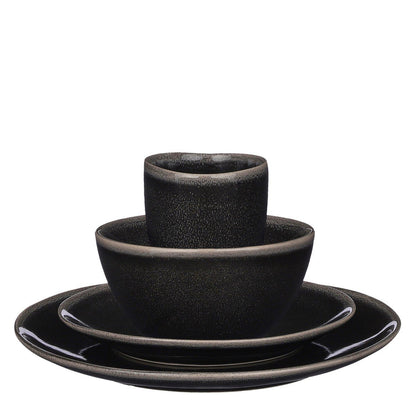 Serviesset Tabo Zwart