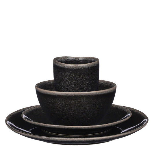 Serviesset Tabo Zwart