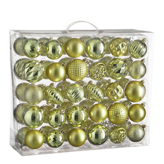 Kerstbal Unbreakable Baubles Lichtgroen