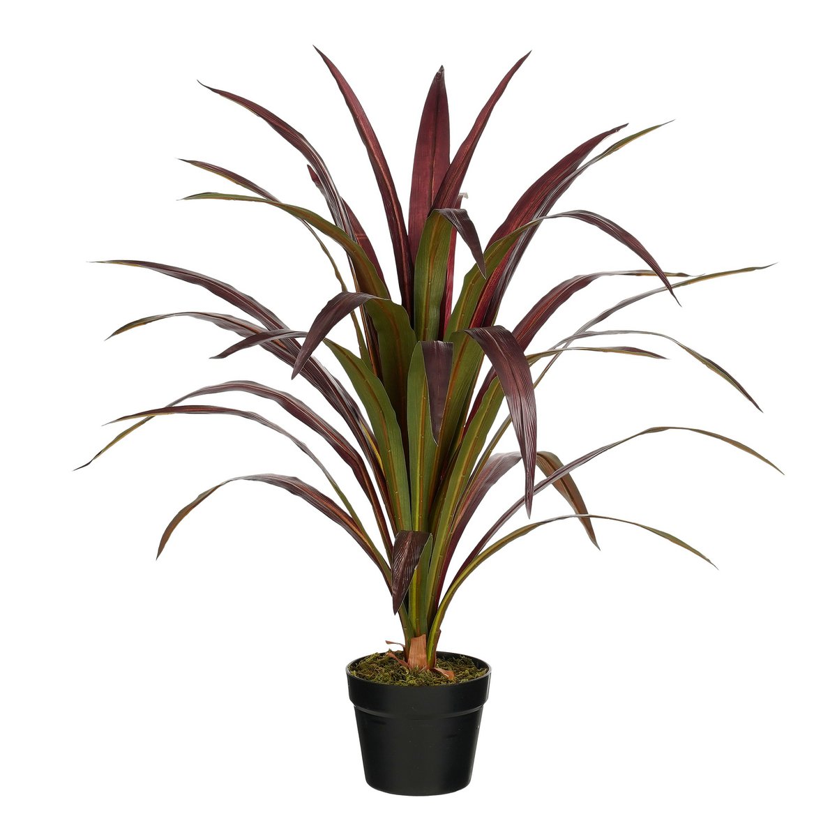 Kunstplant Bananenboom Rood