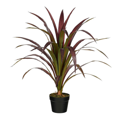 Kunstplant Bananenboom Rood