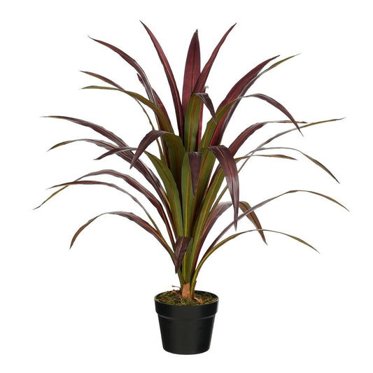 Kunstplant Bananenboom Rood