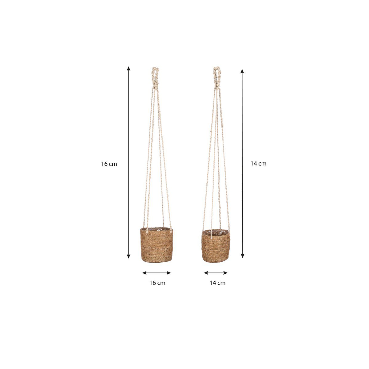Plantenhanger Atlantic Lichtbruin