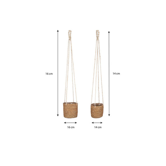 Plantenhanger Atlantic Lichtbruin