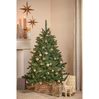 Kerstbal Unbreakable Baubles Koper